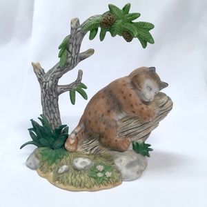 Lenox Bobcat Porcelain Figurine